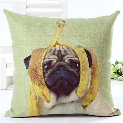 Banana Pug Cushion