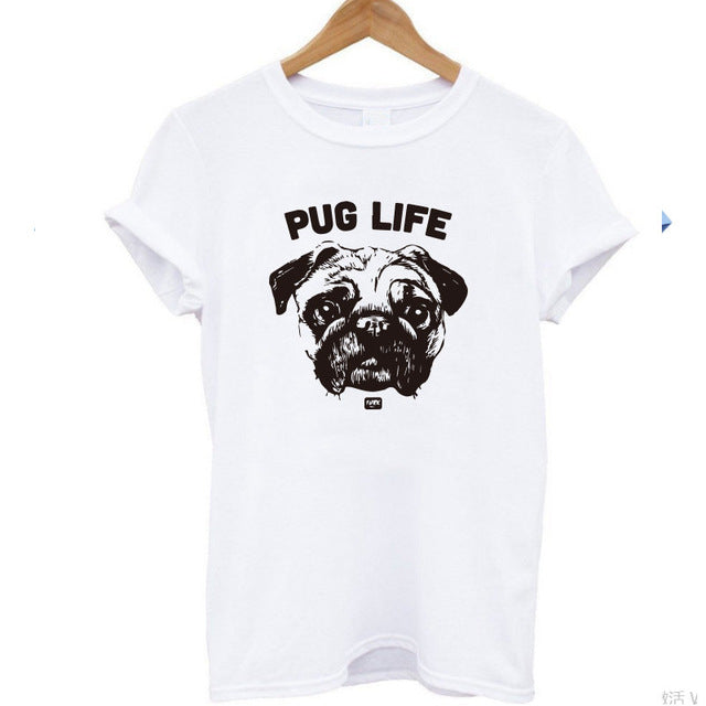 Pug Life Womens T-shirt